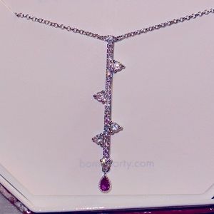 BP July ruby necklace